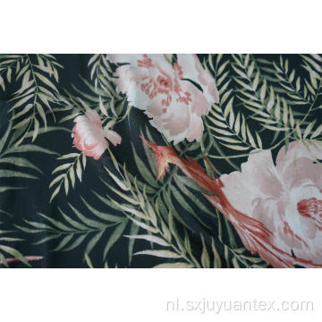 Polyester Sea Island Zachte, handgevoelige jacquardprint